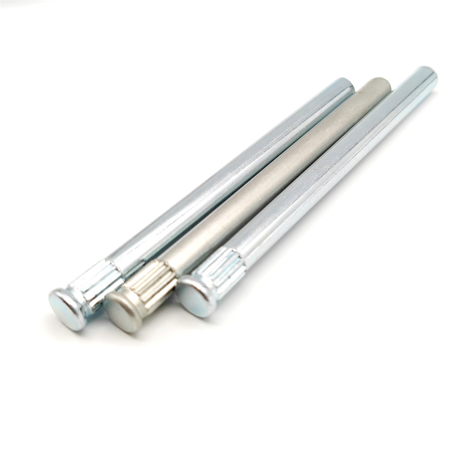 1 long rivets with knurled
