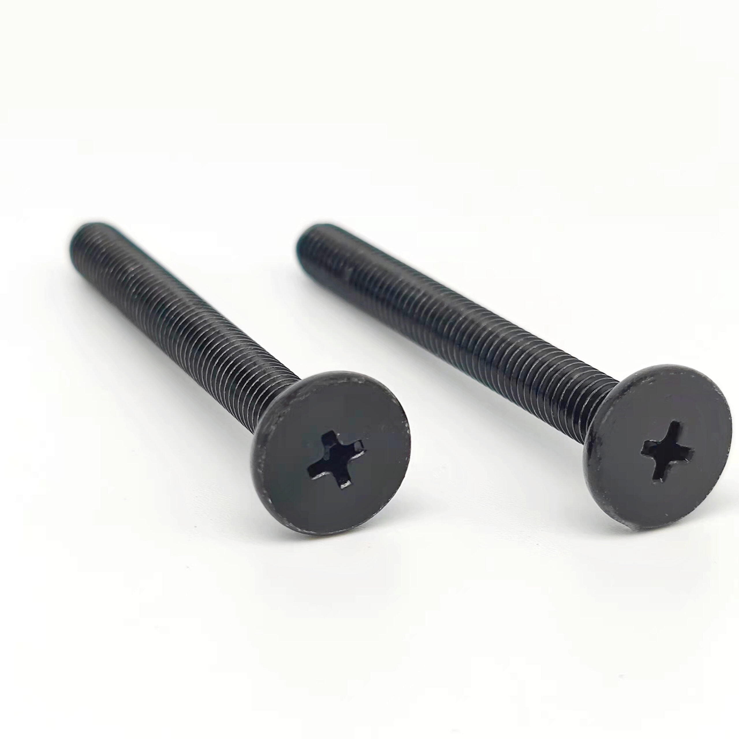 2.1 black oxide l arge pan head phillips machine screws