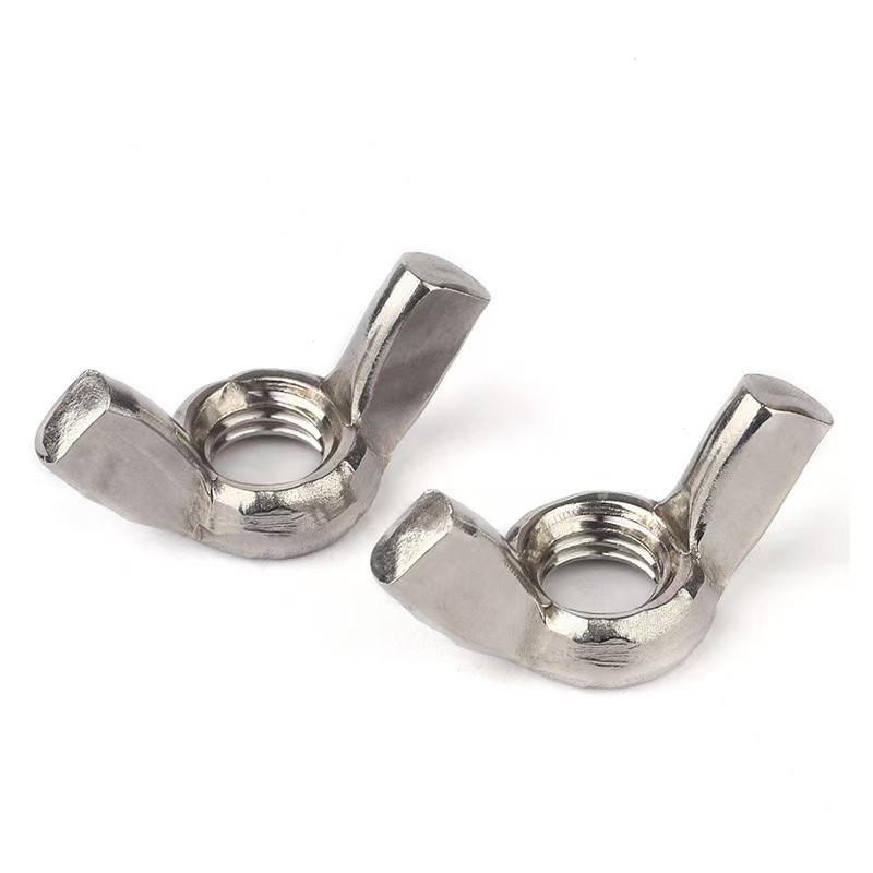 6 304 stainlesssteel wing nut