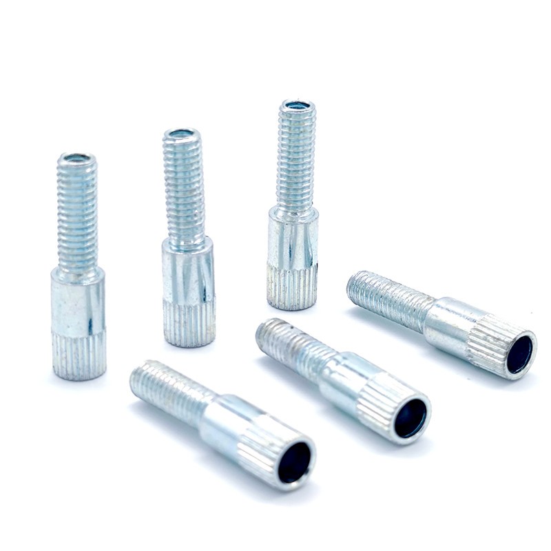6 knurled hand adjustment stud externalthreadcylinder standoff nut