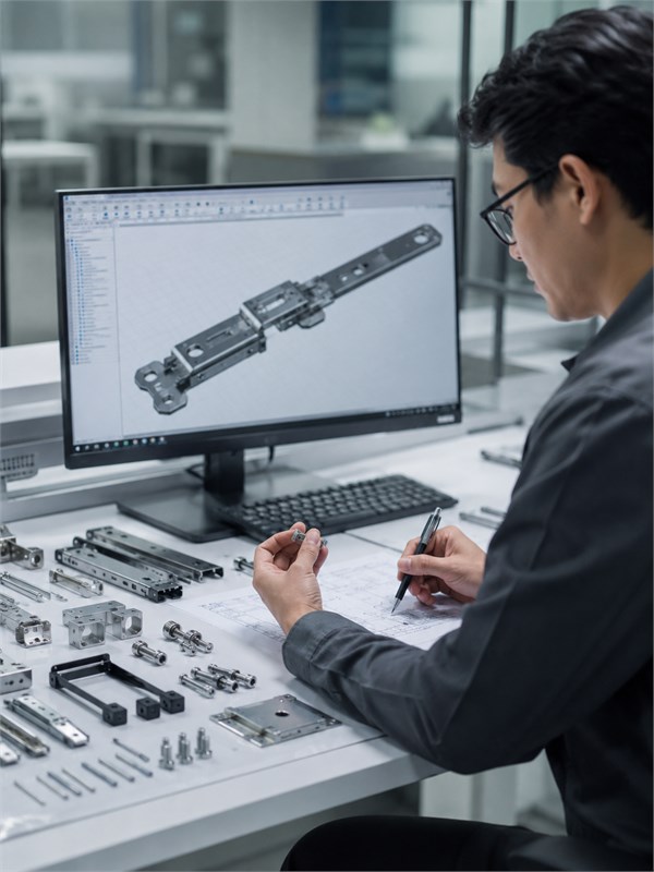 furniture hardware fastener design and prototyping