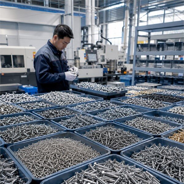 furniture hardware fastener production workshop