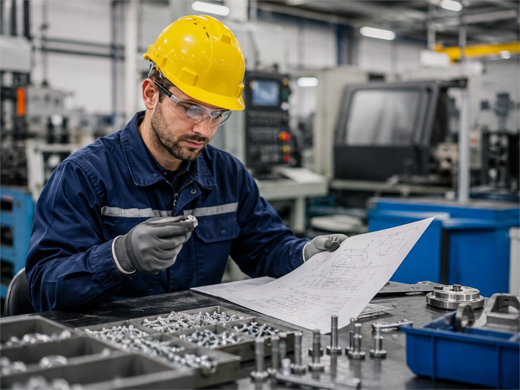 production inspection fastener parts