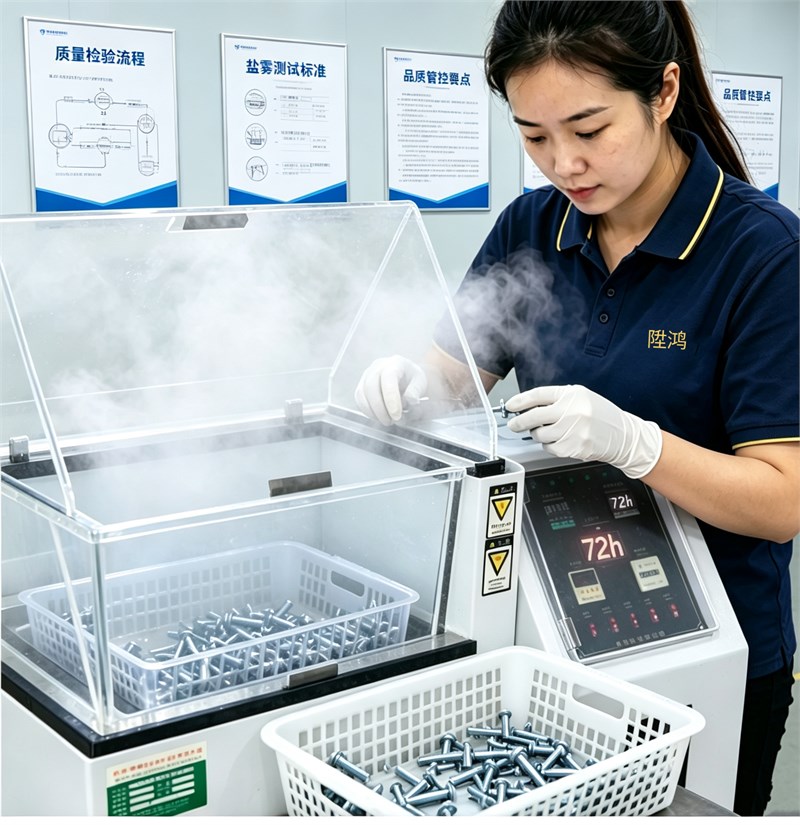 salt spray test fastener quality control
