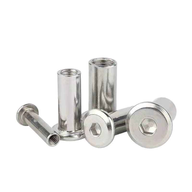 stainless steel barrel nut fasteners